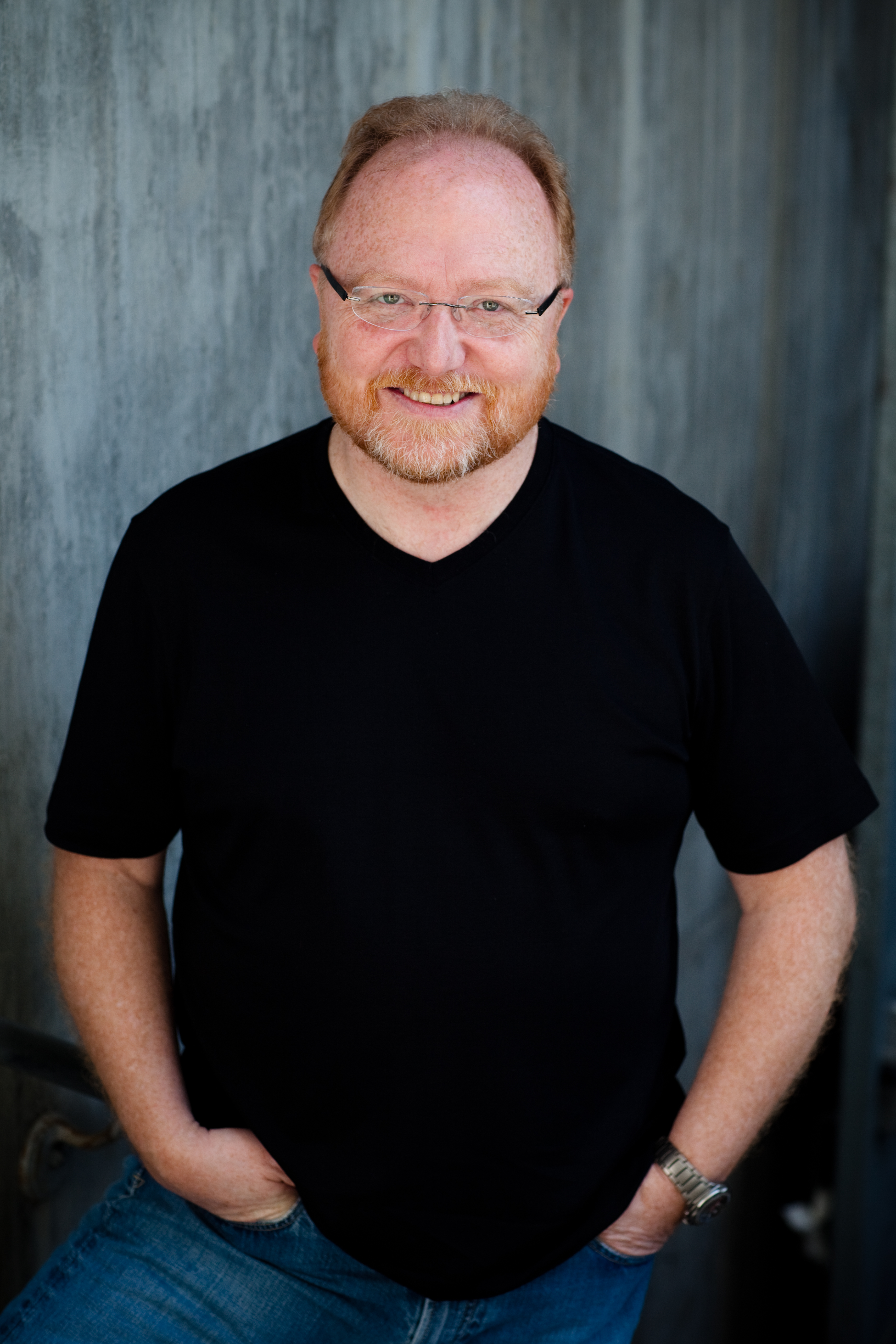 Head shot of Phil McKinney standing